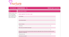 Desktop Screenshot of portal.nurture.co.za